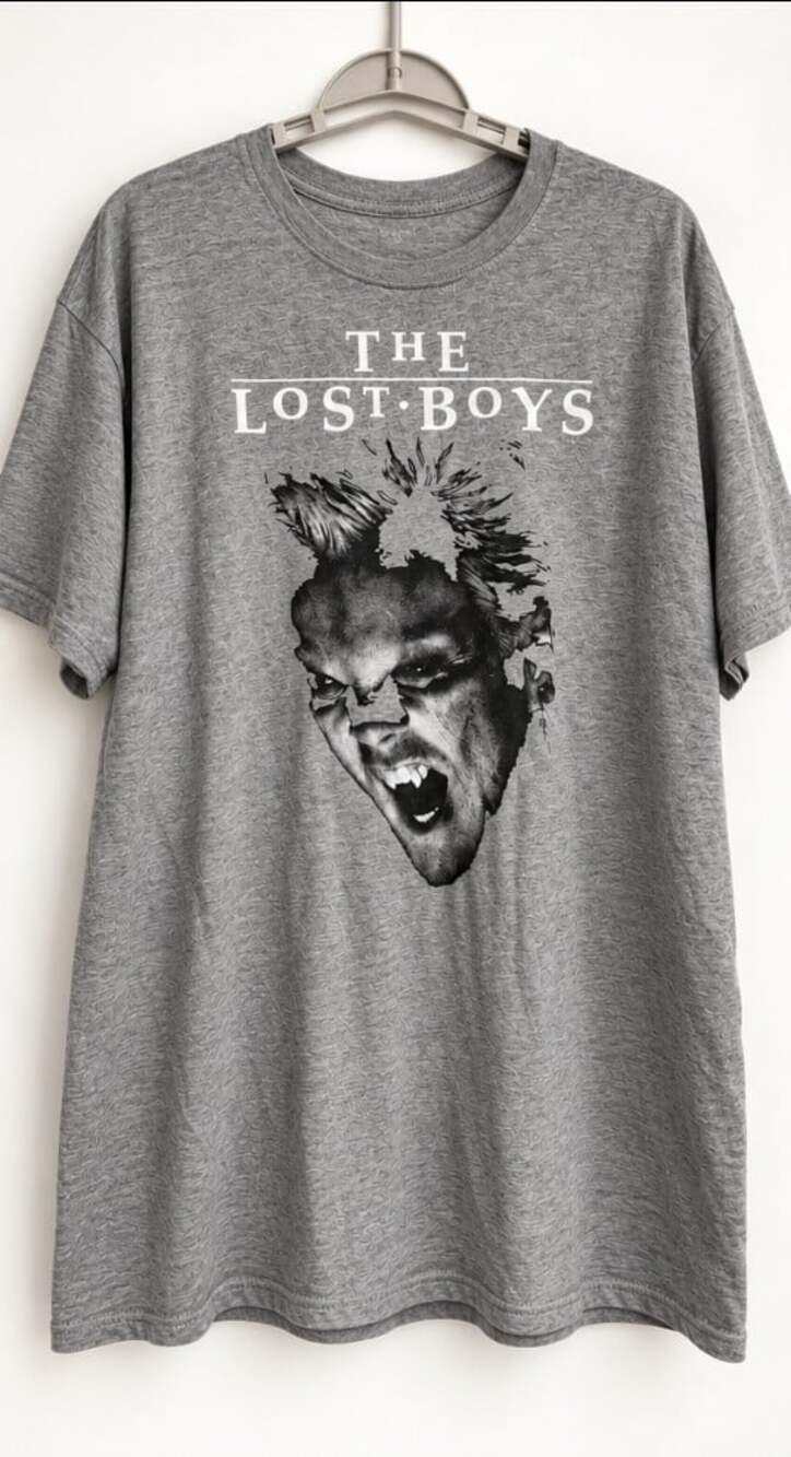 The Lost Boys David Vampire Graphic T-Shirt Black 2XLT Horror Movie Nice T110